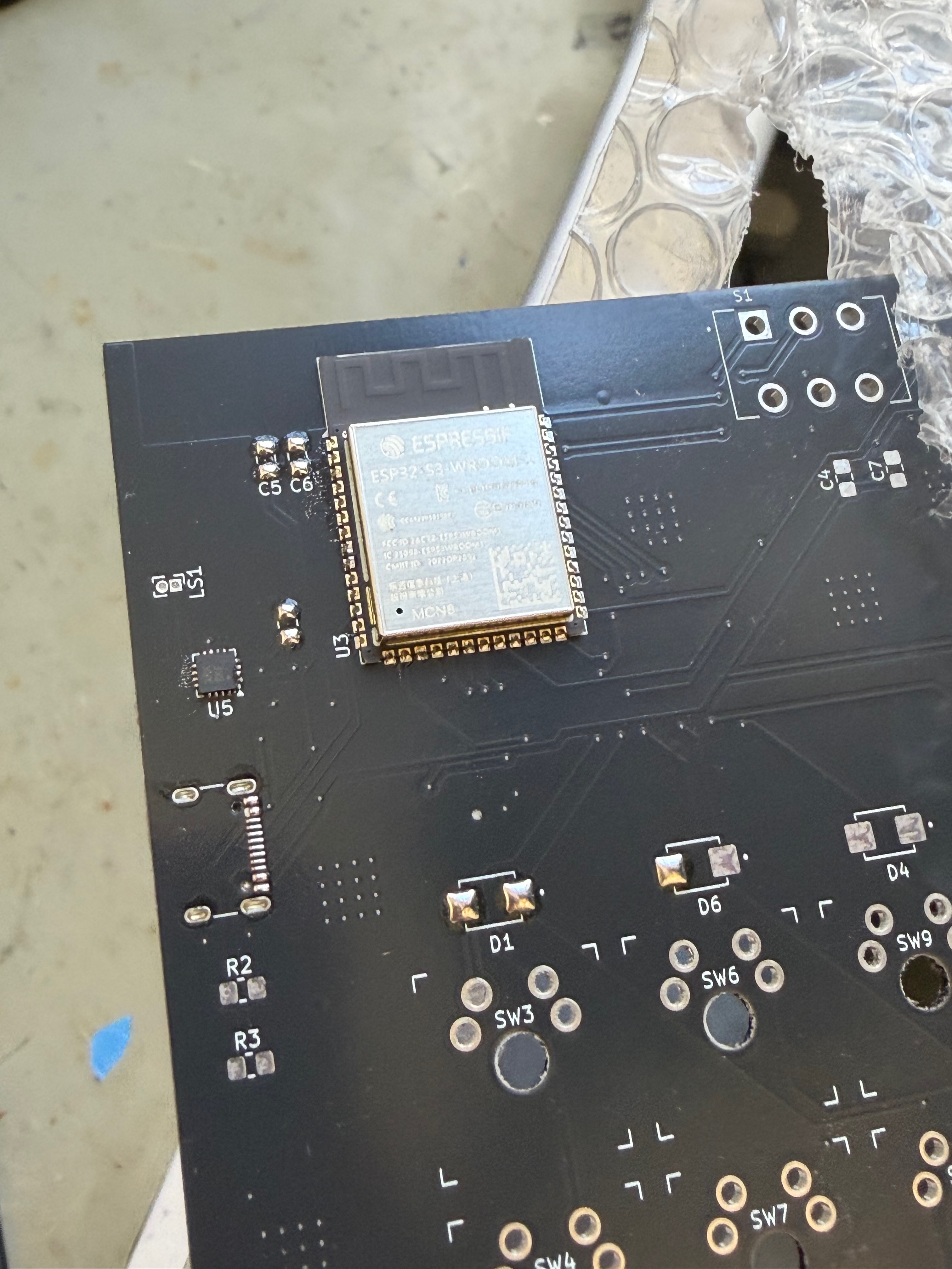 MIDI layout placeholder